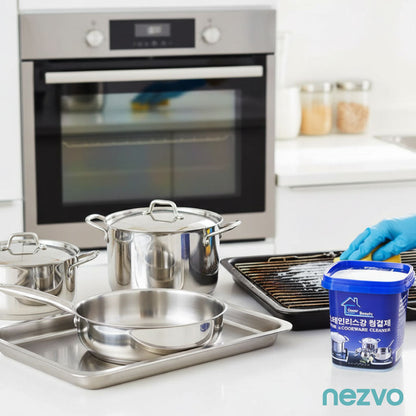 Nettoyant Inox et Ustensiles – Brillance et Propreté Instantanée