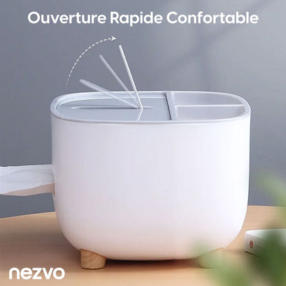 Boîte À Mouchoirs Élégante Avec Organiseur Intégré