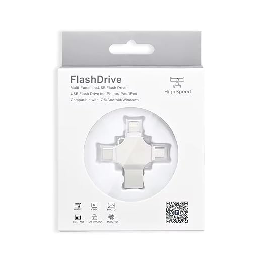 Clé USB 4-en-1 Multi-Connecteurs