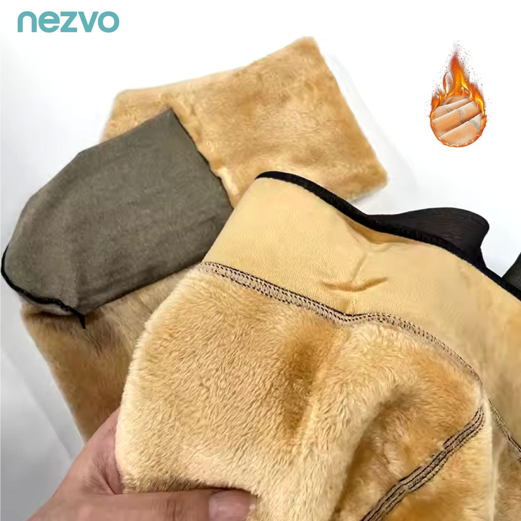 Collants Thermiques Cachemire Ultra-Chaud