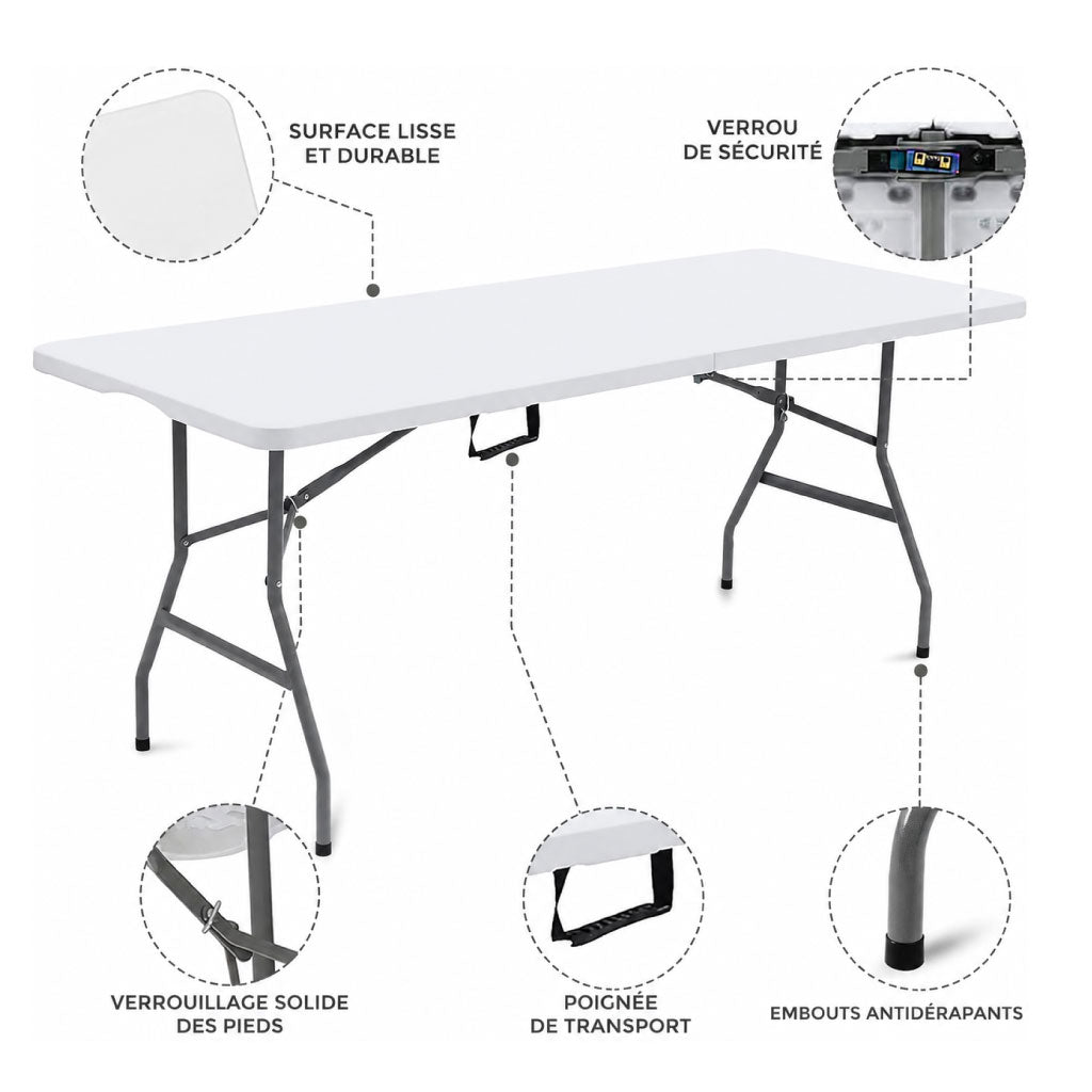 Table Pliante Multifonction