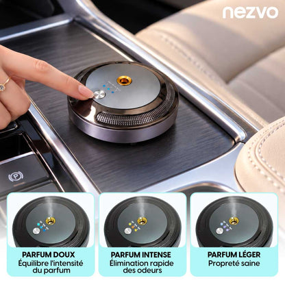 Diffuseur de Parfum Intelligent pour Voiture – 3 Parfums Inclus
