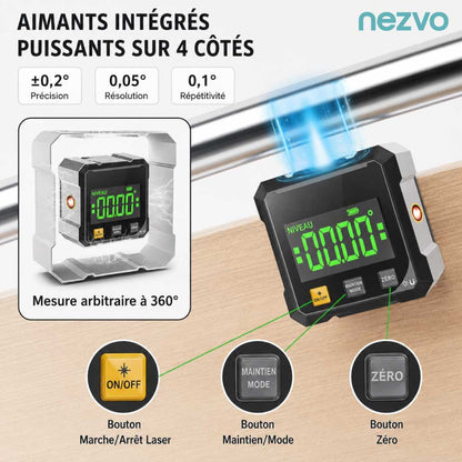 Inclinomètre Numérique Électronique