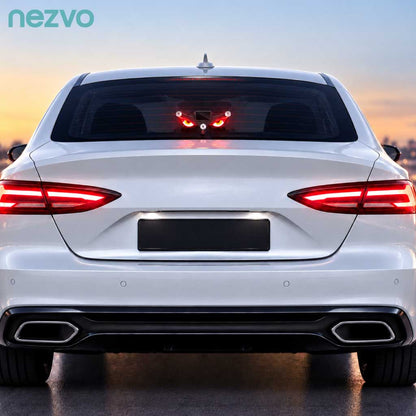 Evil Eyes – Lampe LED Solaire pour Voiture - 6 Modes
