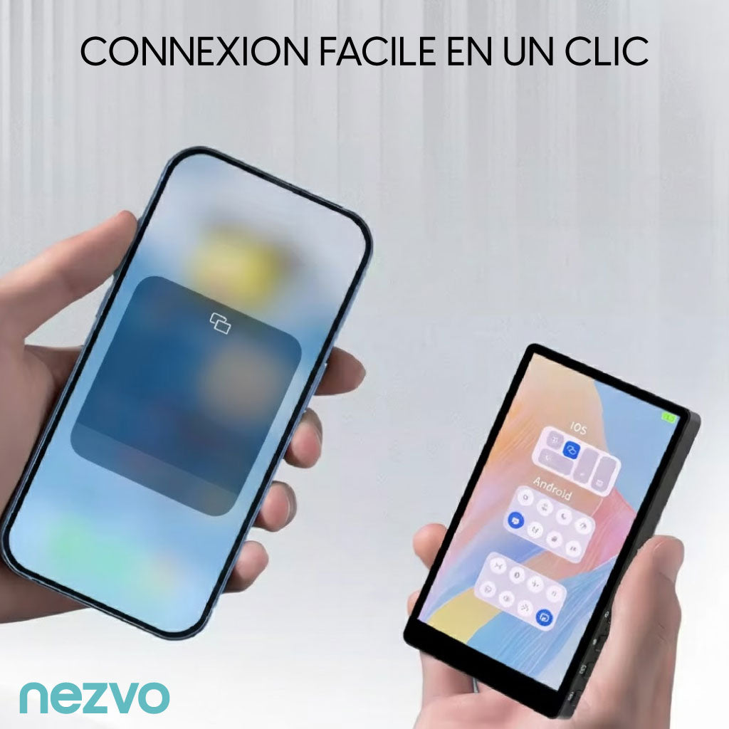 Écran Selfie Magnétique  – Pour iPhone Et Android