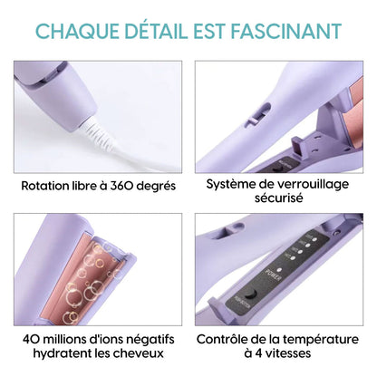Onduleur de Cheveux Professionnel