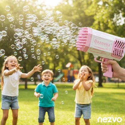 Pistolet Bazooka à Bulles de Savon