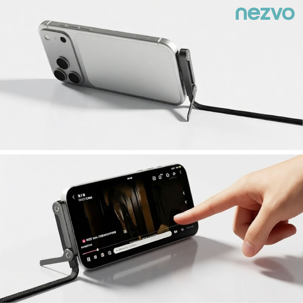 Câble de Charge avec Support Téléphone