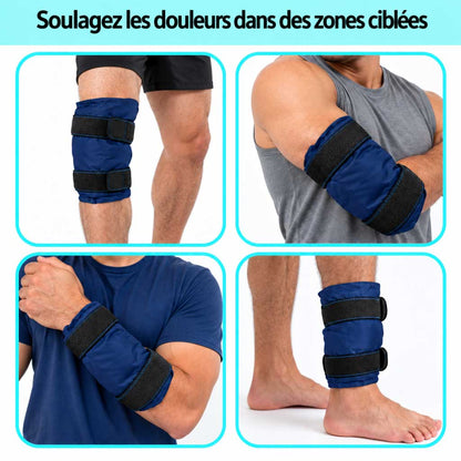 Pochette Glace-Genou avec Sangles Ajustables