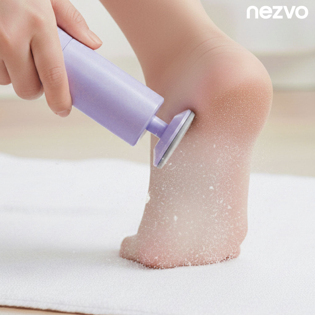 Râpe Électrique pour Pieds – Élimination Facile des Callosités & Peau Morte