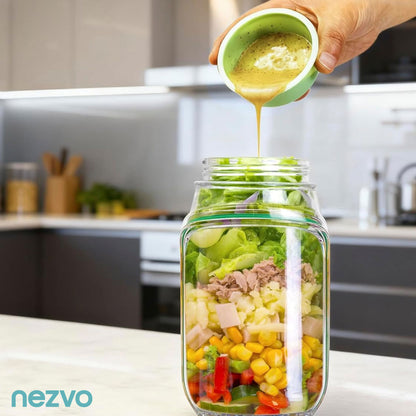 Bocal à Salade Pratique