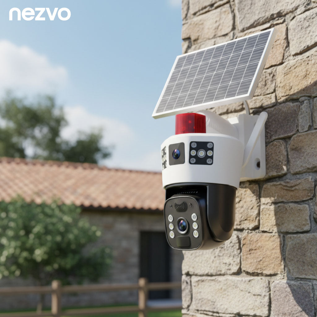 Caméra Solaire Avec Carte SIM
