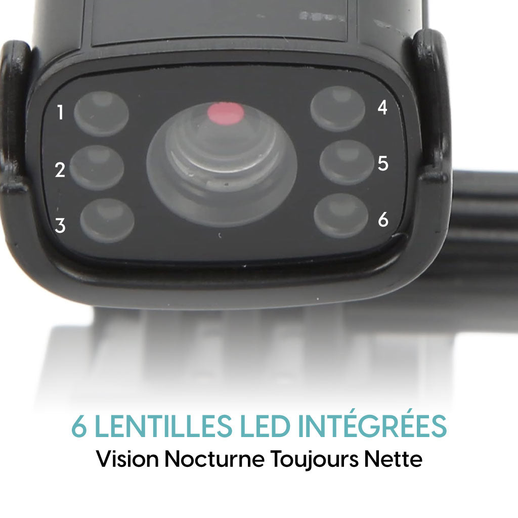 Caméra de Surveillance Sans Fil Intelligente