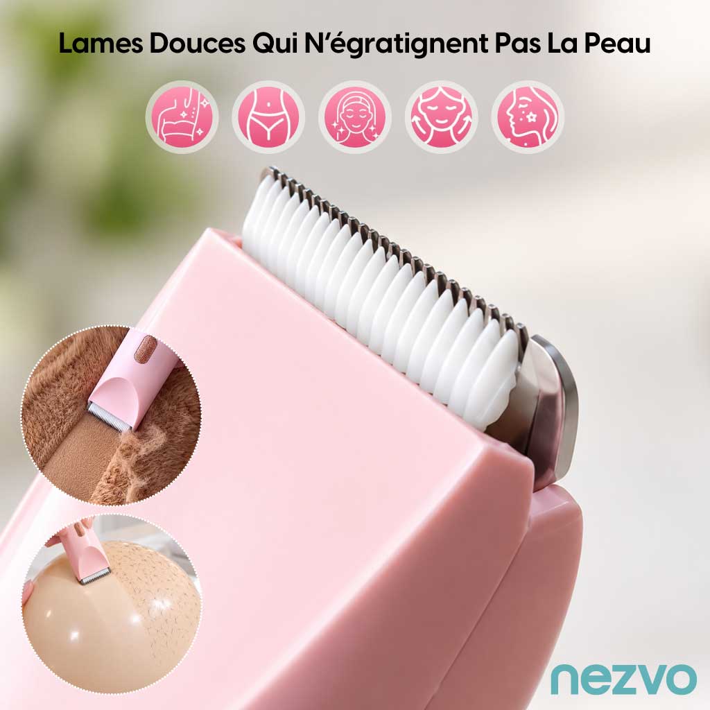 Tondeuse Beauté 2-en-1 – Visage & Corps