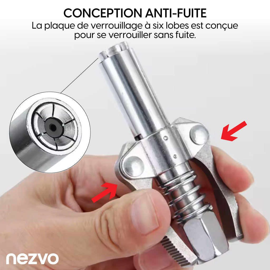 Embout Flexible pour Pompe à Graisse