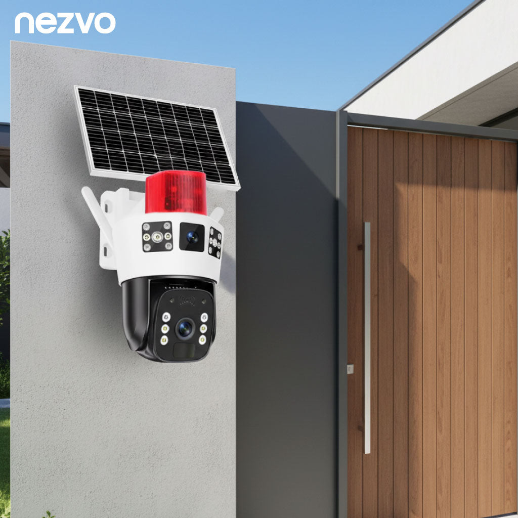 Caméra Solaire Avec Carte SIM