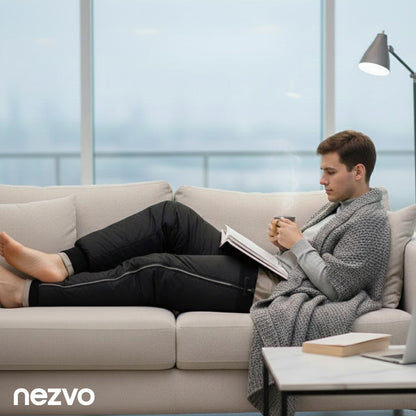 Pantalon Coupe-Vent Hiver Doublé Polaire