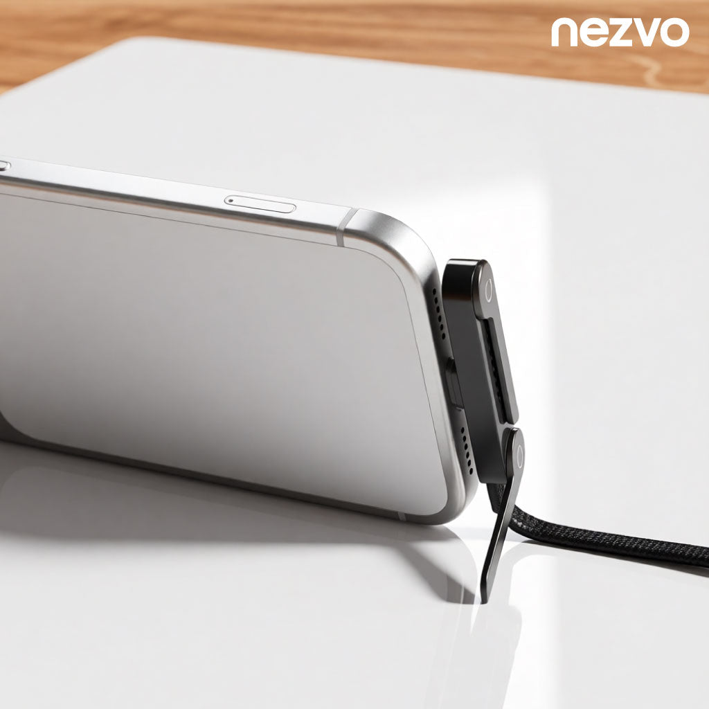 Câble de Charge avec Support Téléphone