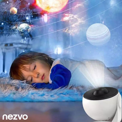 Galaxy Projector Pro 5-en-1 – Projection 4K HD, Bruits Blancs, Enceinte Bluetooth & Télécommande