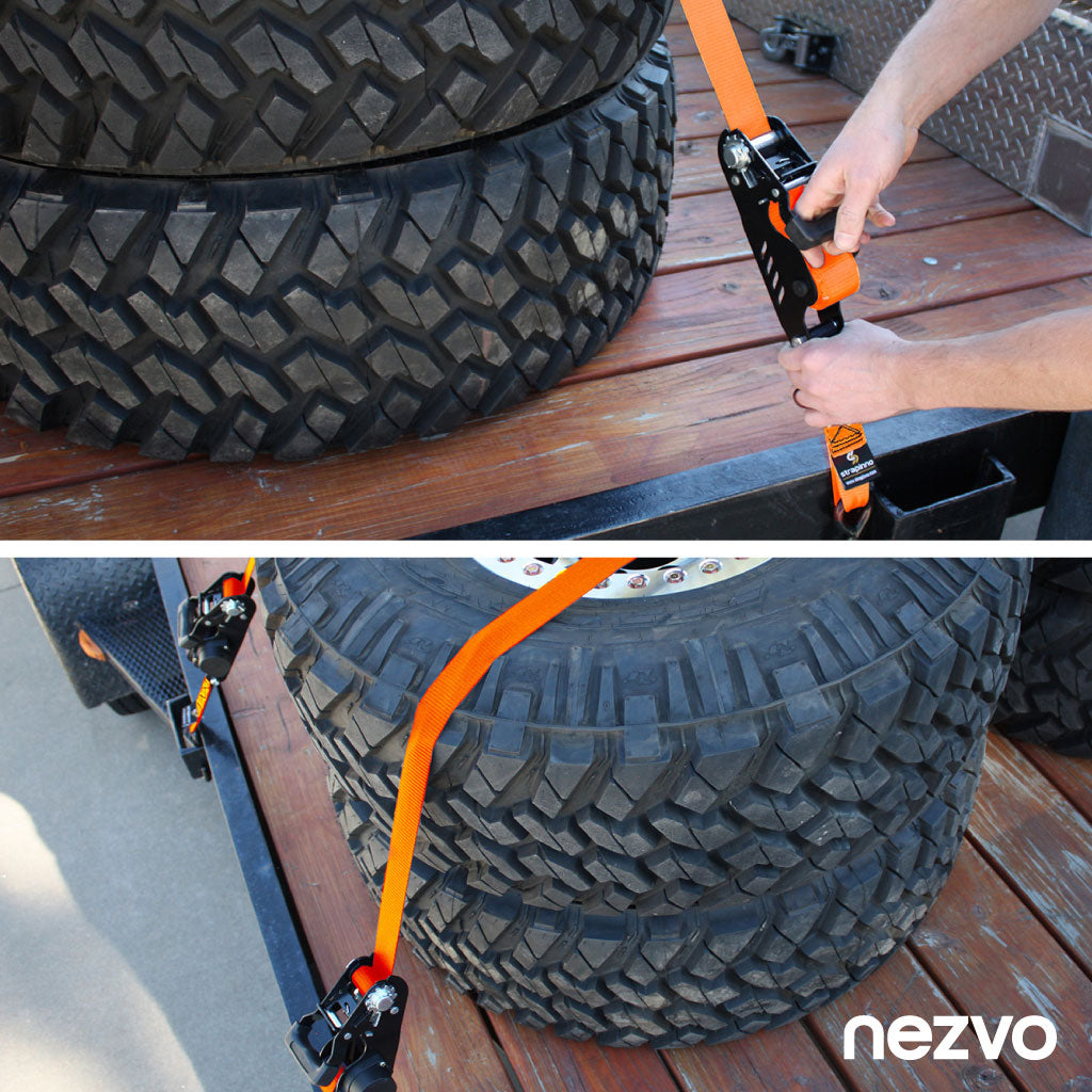 Sangles à Cliquet Rétractables