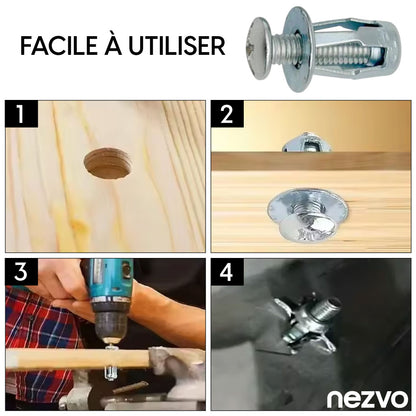 Cheville Métallique à Expansion Haute Résistance