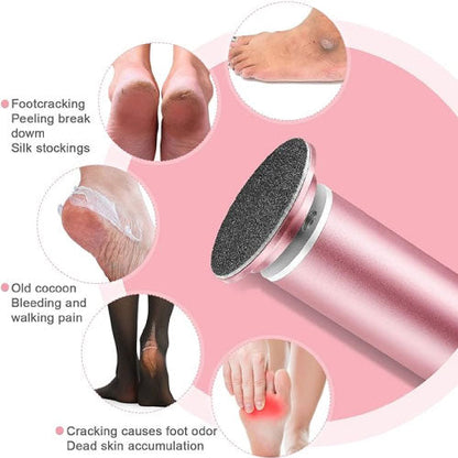 Râpe Électrique pour Pieds – Élimination Facile des Callosités & Peau Morte