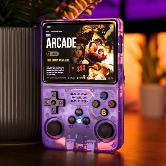 Console de Jeu Portable Rétro – Écran HD, 64 Go & +15 000 Jeux Intégrés