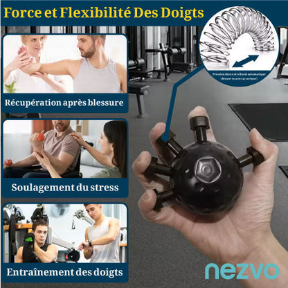 Renforceur de Doigts & Main – Appareil d’Entraînement