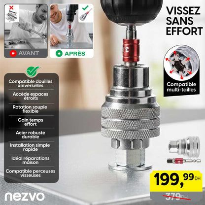 Adaptateur Porte-Douille Universel