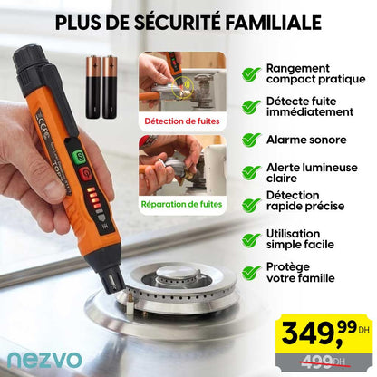 Détecteur de Fuite de Gaz