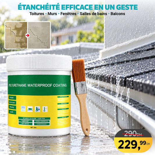 Mastic Étanchéité Invisible Imperméable Isolant Puissant Contre Les Fuites